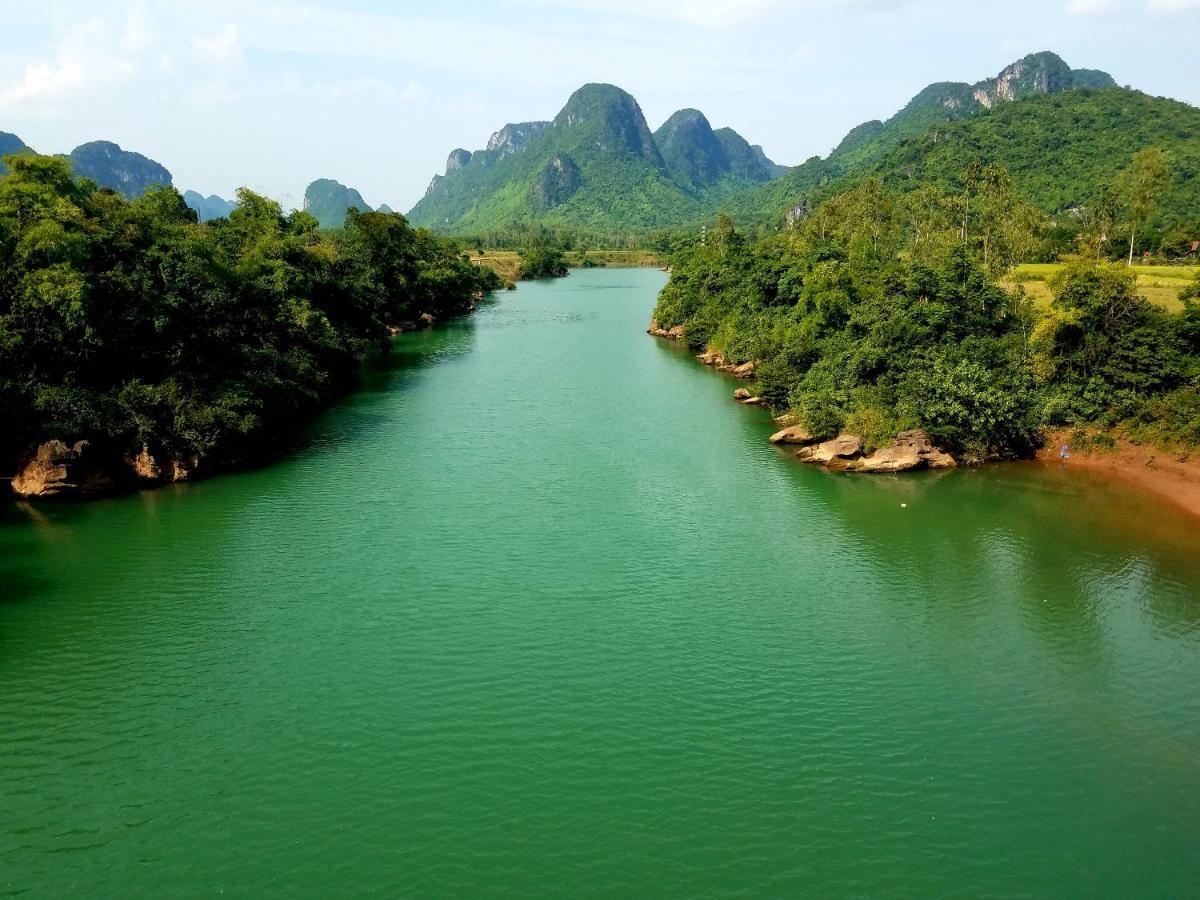 Trung Duc Hotel Phong Nha Esterno foto